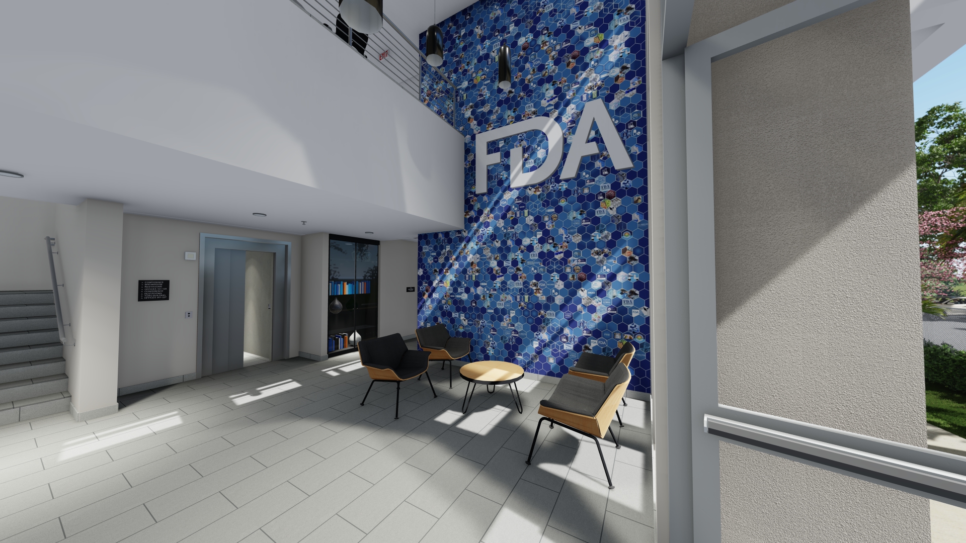 FDA Campus Interiors Rendering